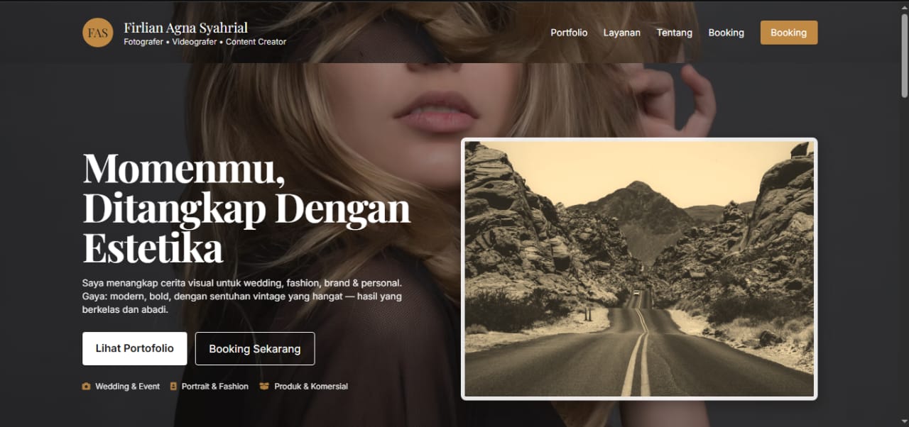 Firllian Agna Syahrial â€“ Photographer & Videographer Website